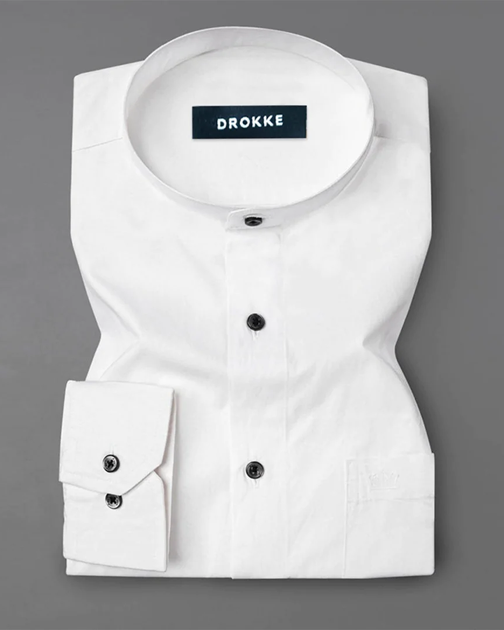 Milky White Premium Cotton Shirt