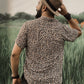 Brown Color Cotton Half Sleeve Shirt