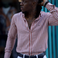 Pink Colored Slim Fit Cotton Shirt